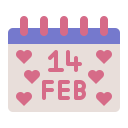 external valentineday-valentines-day-flat-flat-satawat-anukul-32 icon