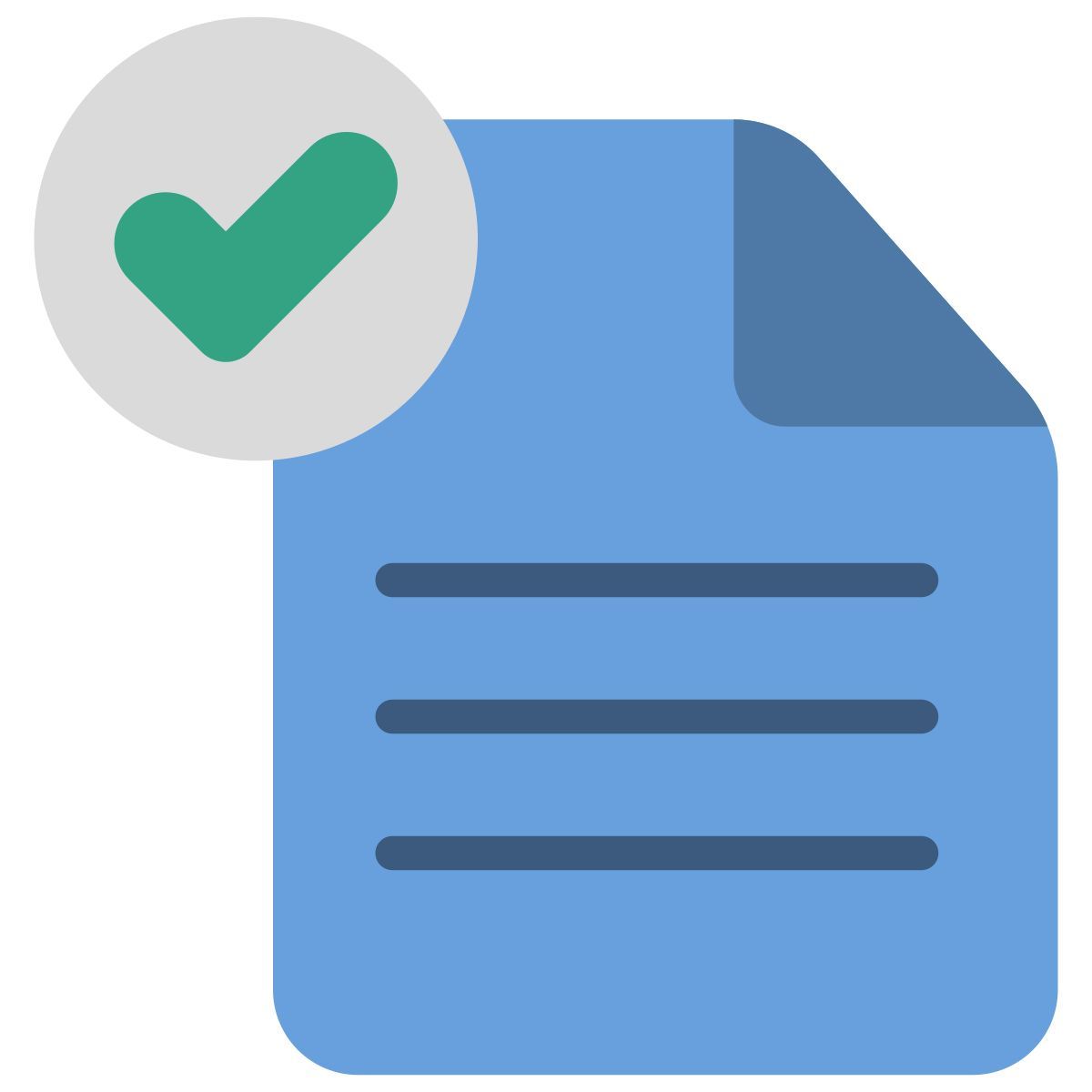 dossier approuvé icon