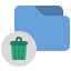 external bin-file-folder-flat-vinzence-studio icon