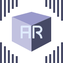 external ar-augmented-reality-flat-vinzence-studio icon