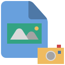 external camera-file-folder-flat-vinzence-studio icon