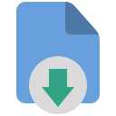 external data-file-folder-flat-vinzence-studio-2 icon