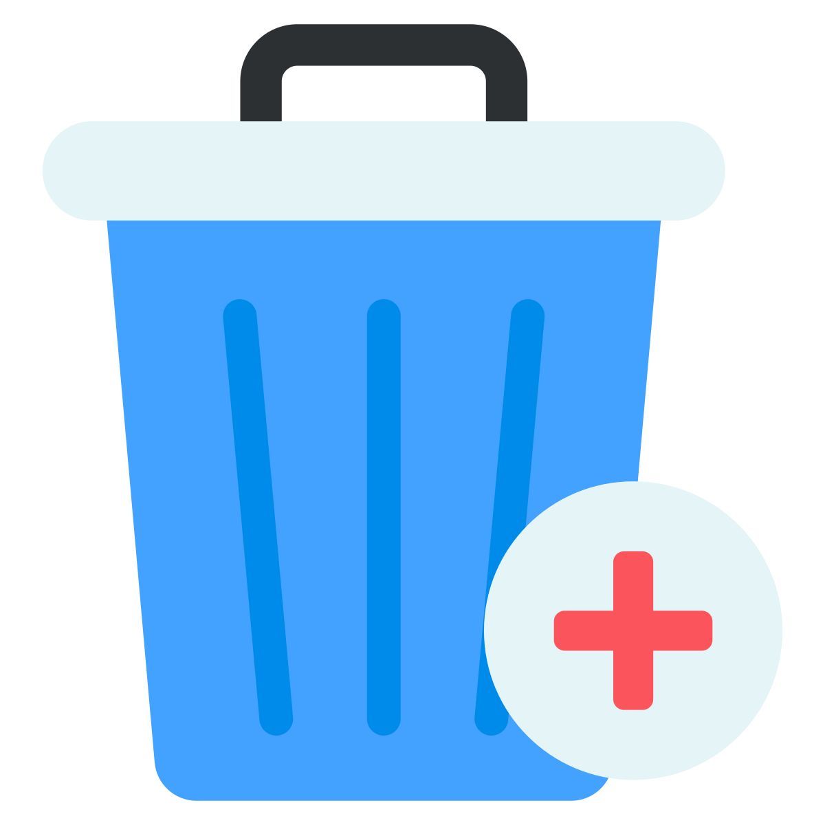 add garbage icon
