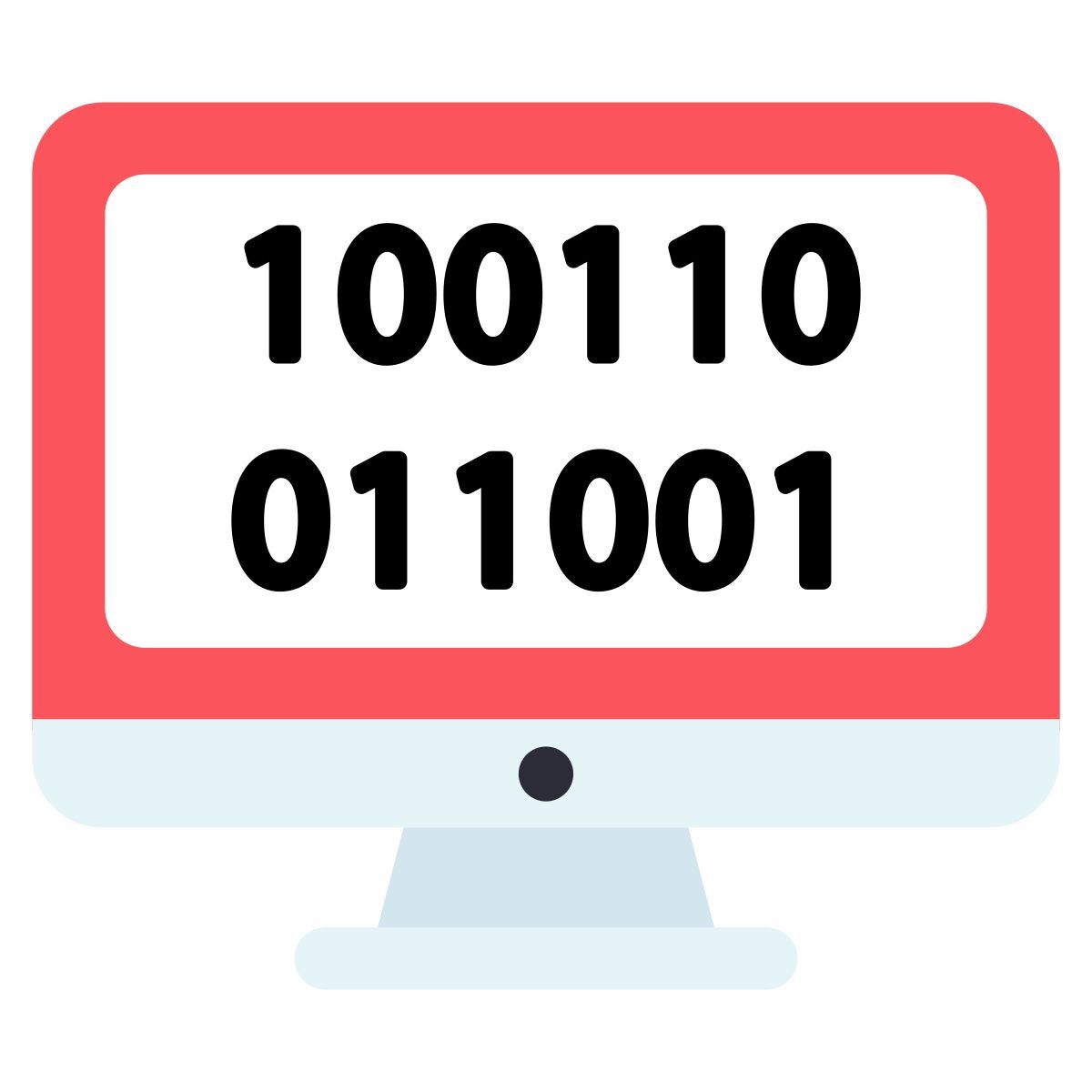 binary code icon
