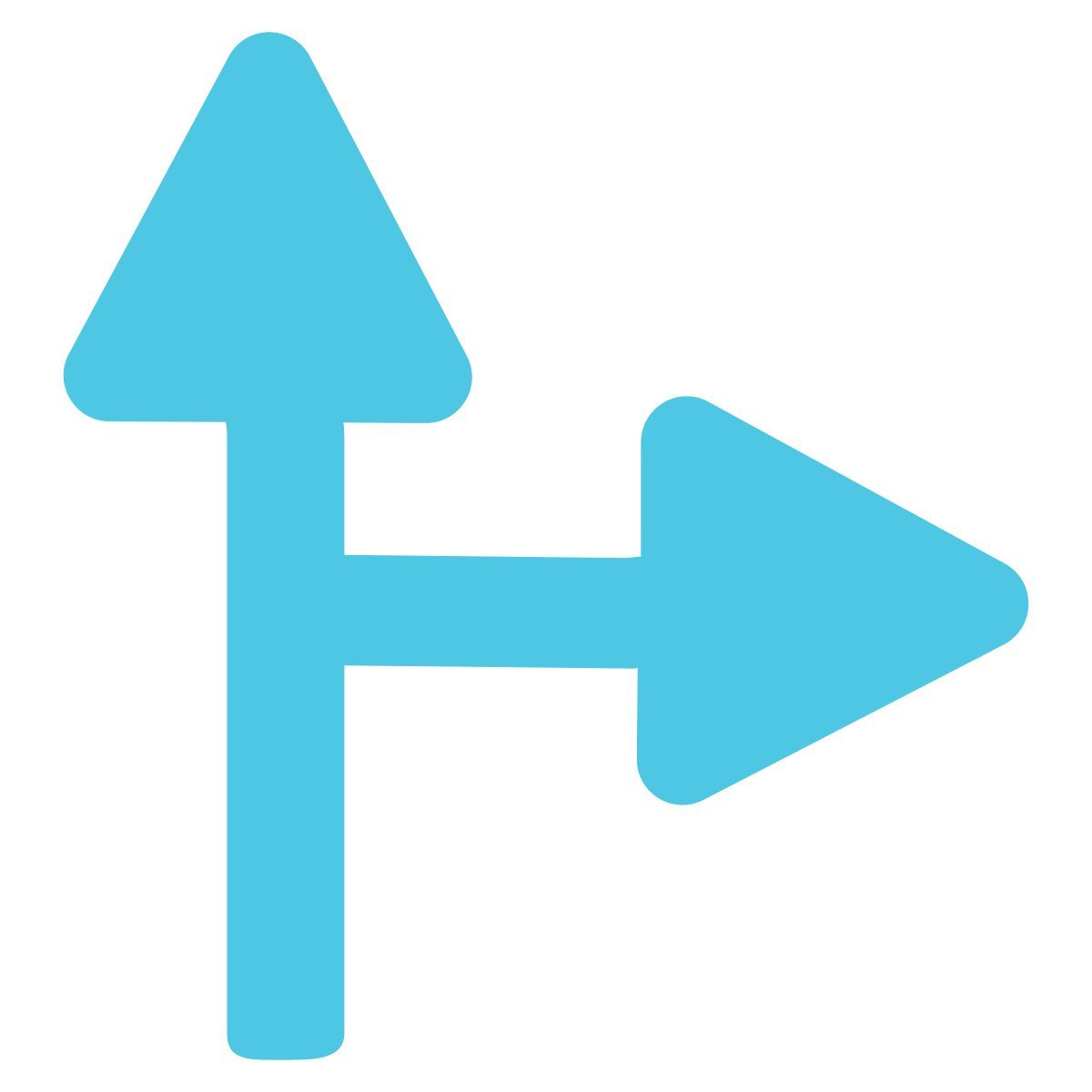 bitfurcation arrow icon