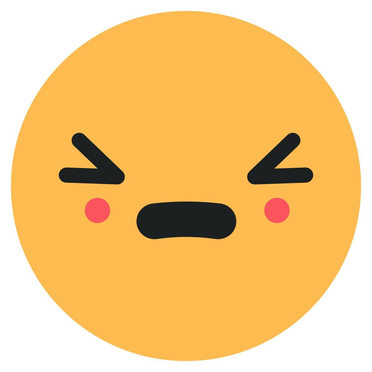 blushing emoji icon