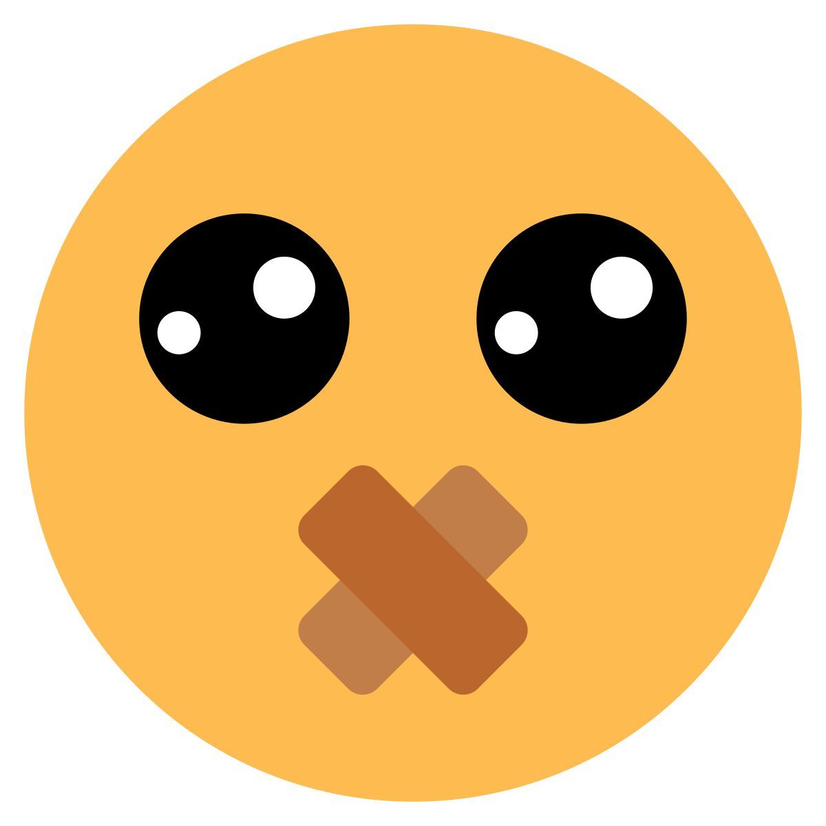 closed mouth emoji icon