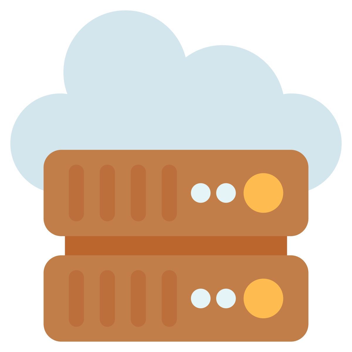 hosting cloud icon