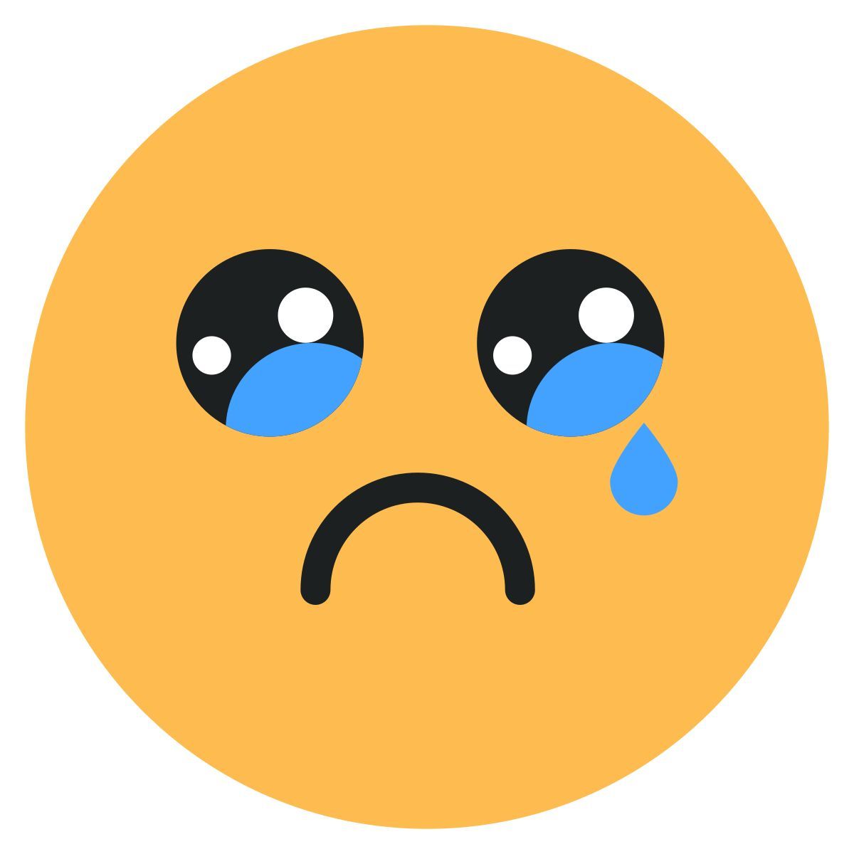 crying emoji icon