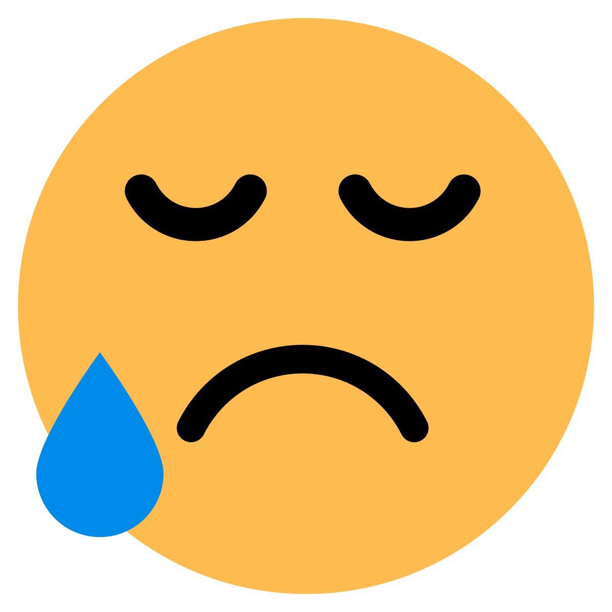 crying emoji icon