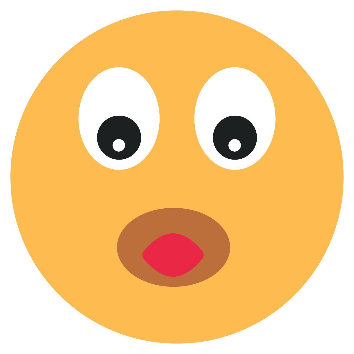 down eyes emoji icon