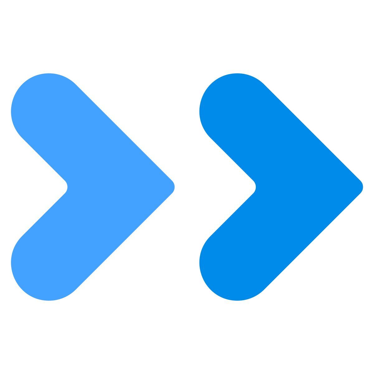 freccia di avanzamento rapido icon