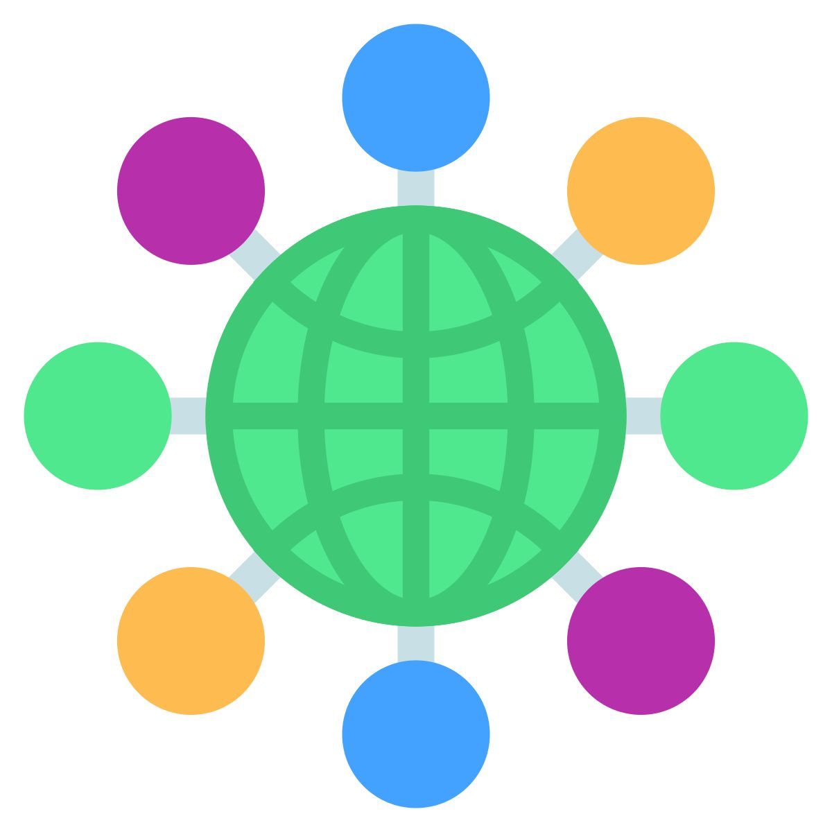 global network icon