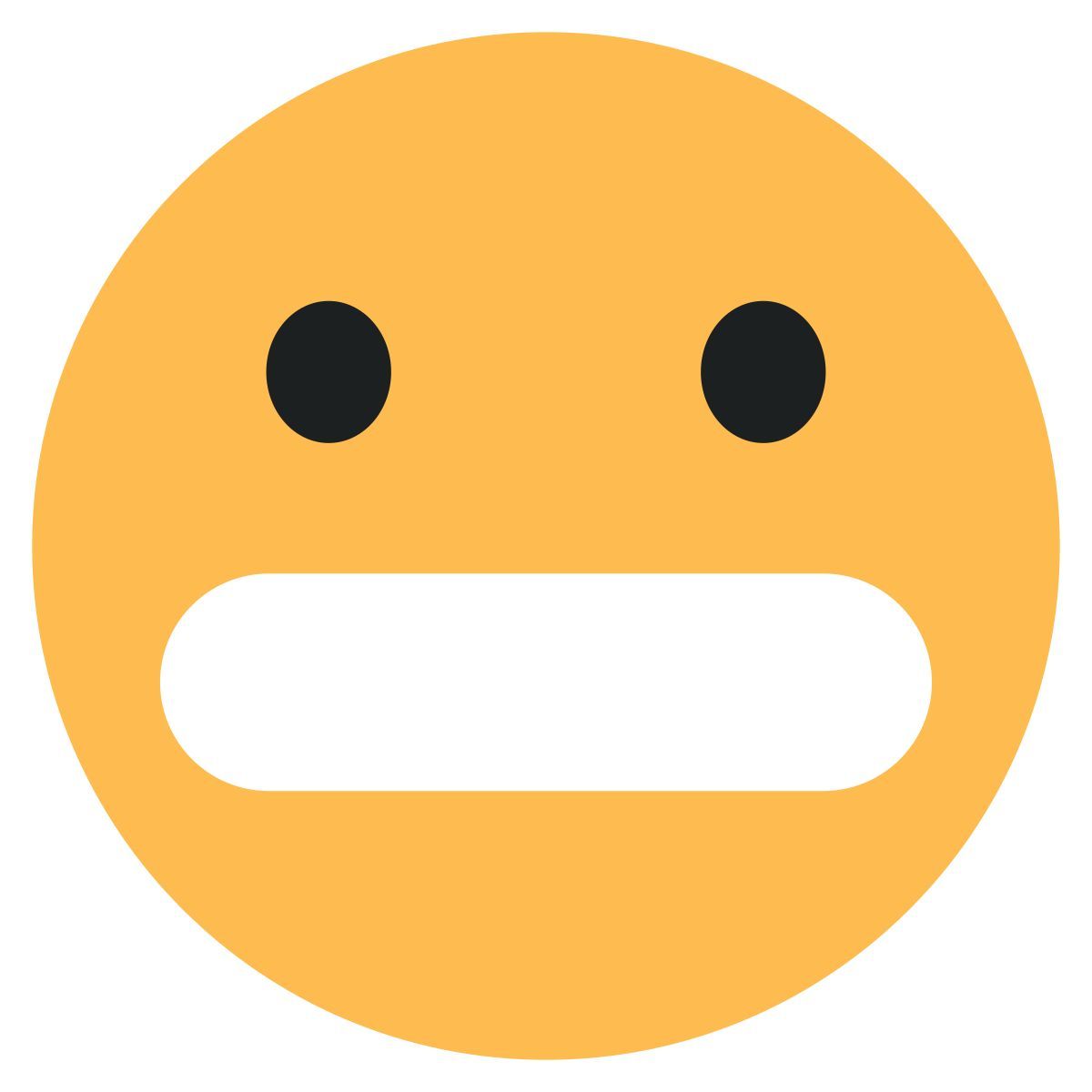 grimacing emoji icon