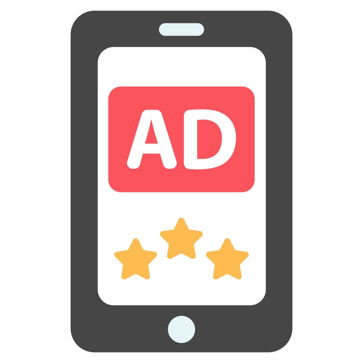 mobile advertisement icon