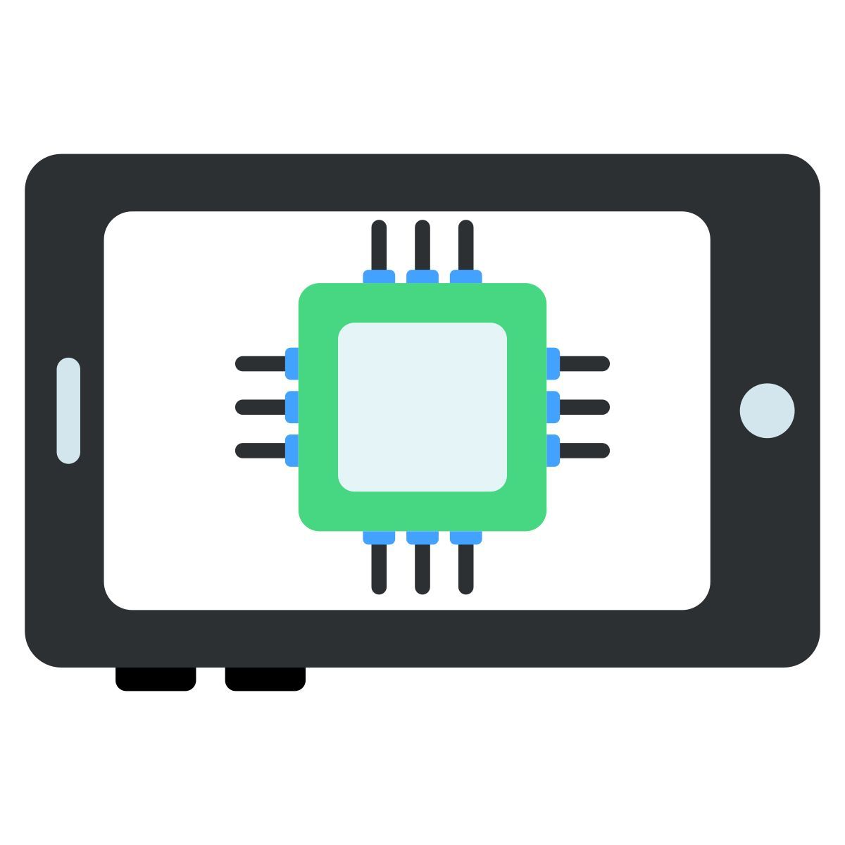 mobile processor icon