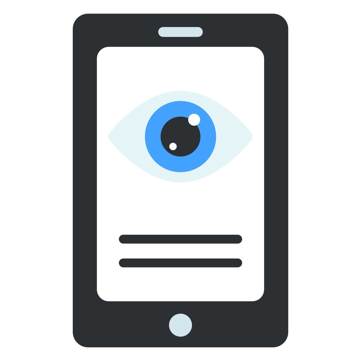 mobile view icon