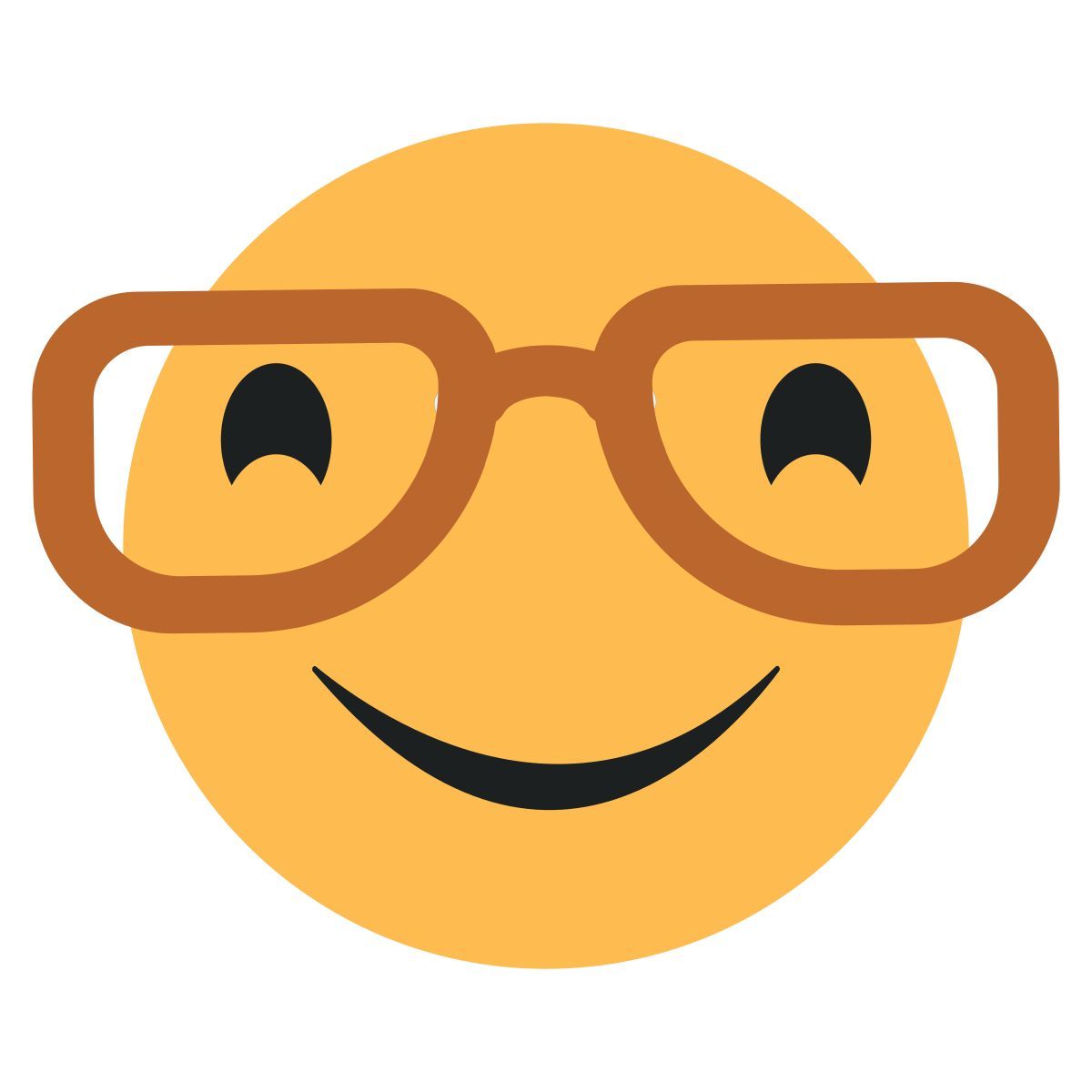 nerd emoji icon