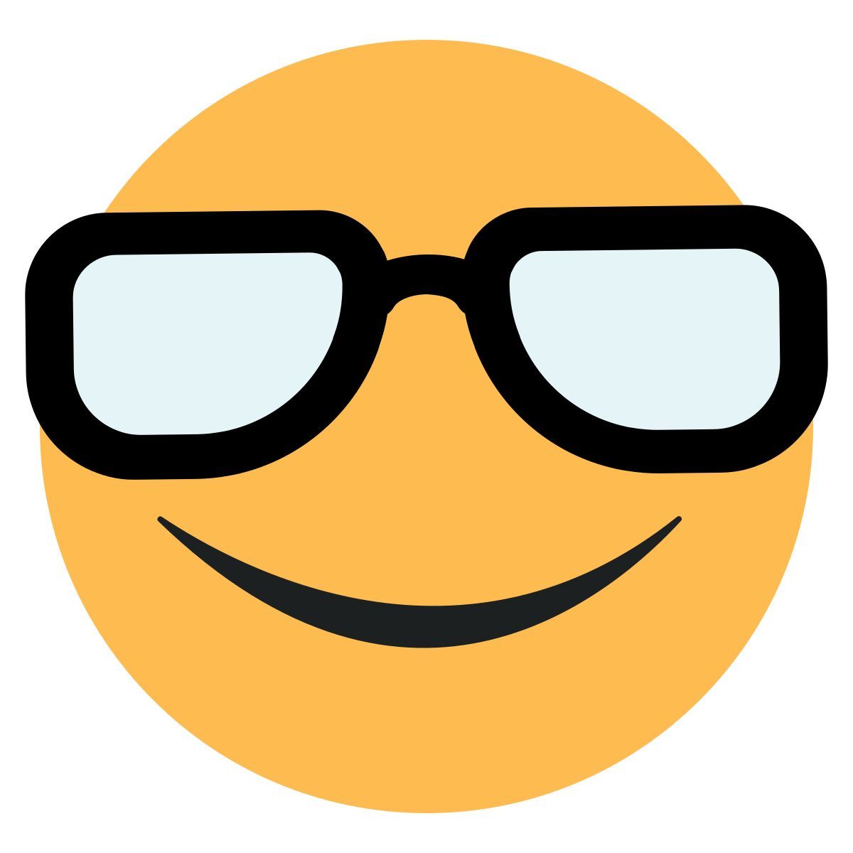 nerd emoji icon