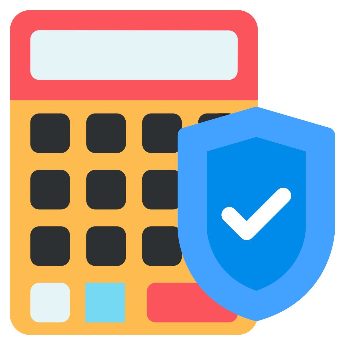 secure calculator icon