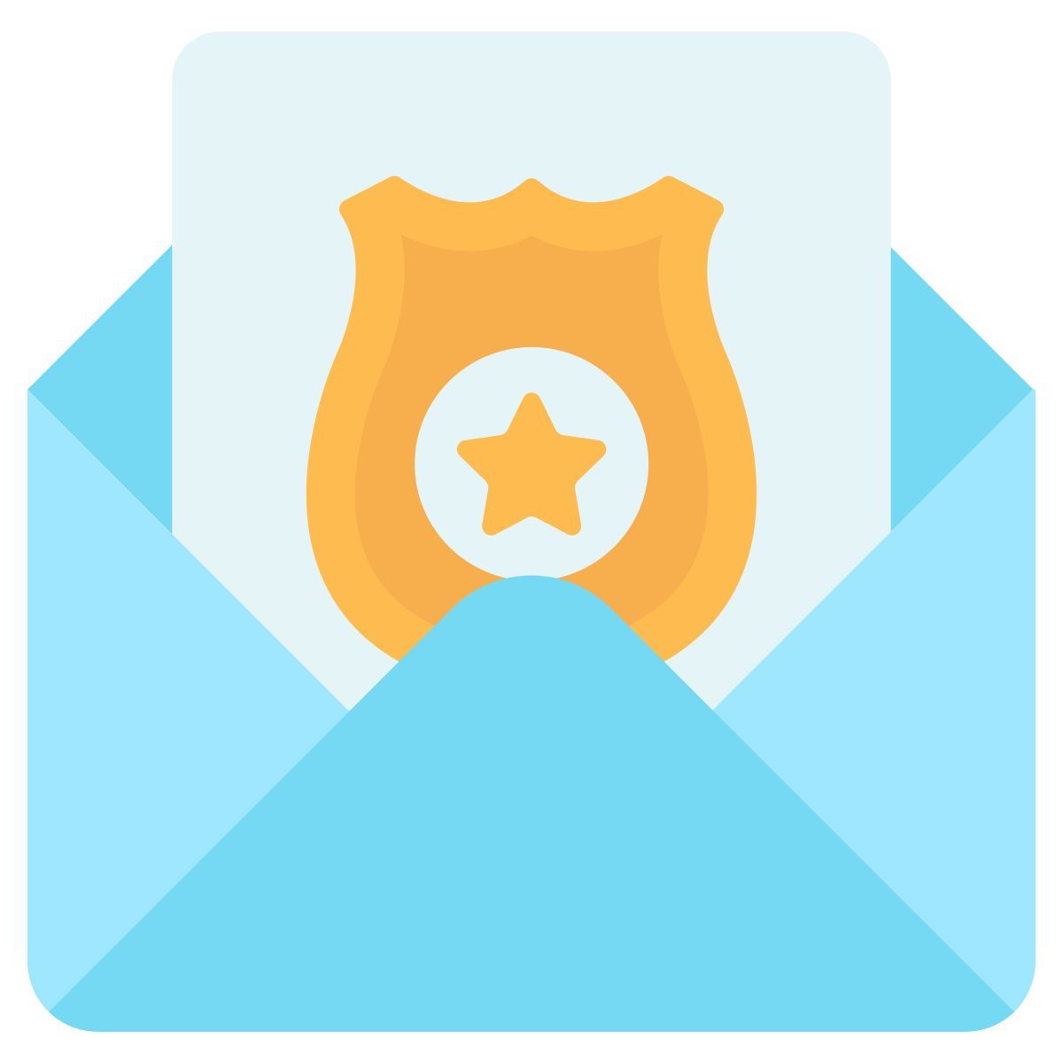 courrier sécurisé icon