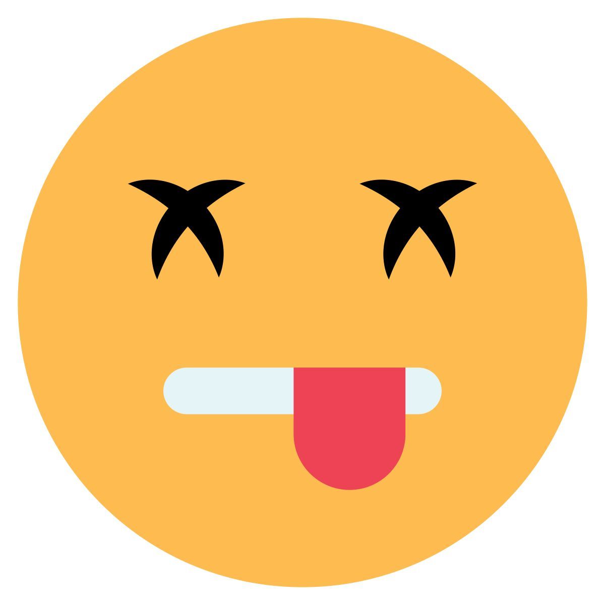 stuck out tongue emoji icon