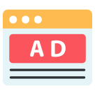 external Website-Ad-web-marketing-flat-vol-2-vectorslab icon