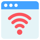 external Wifi-Signal-social-media-marketing-flat-vol-2-vectorslab icon