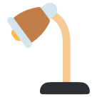 external table-lamp-design-flat-vol-2-vectorslab icon