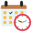 external timetable-business-and-finance-flat-vol-2-vectorslab icon