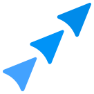 external upward-right-corner-arrows-arrows-flat-vol-2-vectorslab icon