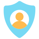external user-security-gdpr-flat-vol-2-vectorslab icon