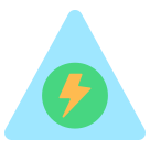 external voltage-sign-power-and-energy-flat-vol-2-vectorslab icon