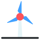 external wind-turbine-power-and-energy-flat-vol-2-vectorslab icon