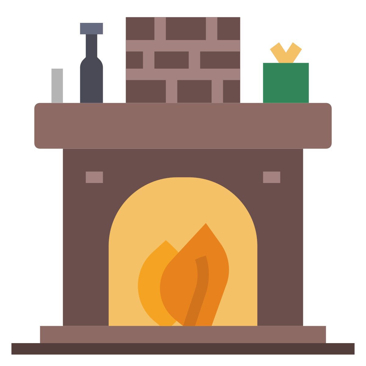 fireplace icon