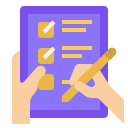 external activities-business-model-canvas-flat-wichaiwi icon