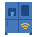 external appliances-internet-of-things-flat-wichaiwi icon