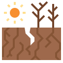 external arid-climate-change-flat-wichaiwi icon