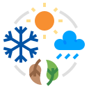 external autumn-climate-change-flat-wichaiwi icon
