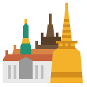 external bangkok-bangkok-symbols-and-landmarks-flat-wichaiwi-5 icon