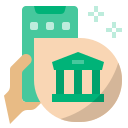 external bank-online-activities-flat-wichaiwi icon
