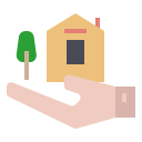 external building-banking-and-financial-flat-wichaiwi icon