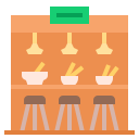 external cafe-small-business-flat-wichaiwi icon