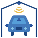 external car-internet-of-things-flat-wichaiwi icon