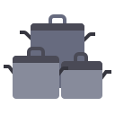 external cook-kitchen-and-cookware-flat-wichaiwi icon