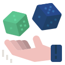 external dice-statistical-analysis-flat-wichaiwi icon