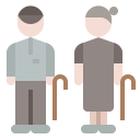 external elderly-ageing-society-flat-wichaiwi-2 icon