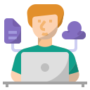 external freelancer-new-normal-after-covid-19-flat-wichaiwi icon