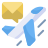 external air-mail-postal-services-flat-zulfa-mahendra icon