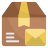 external box-postal-services-flat-zulfa-mahendra icon